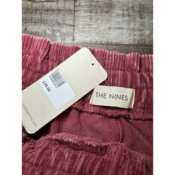 NWT Pink Corduroy Button-Front Mini Skirt Size Small - Picture 3 of 4